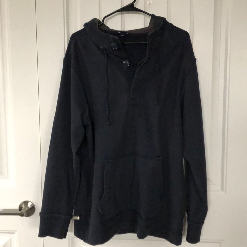 Men’s navy blue gap hoodie size L